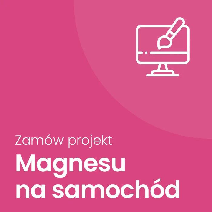 Projekt magnesu na samochód