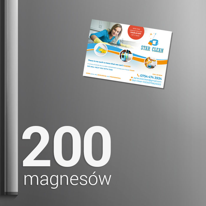 200 Magnesów na lodówkę