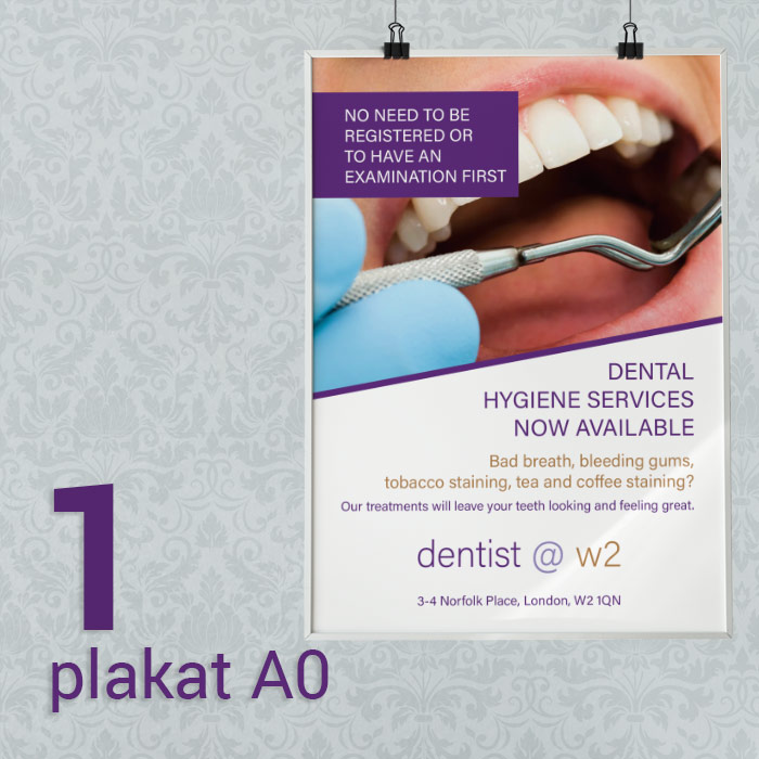 1 Plakat A0 Satin