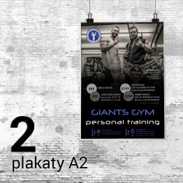2 Plakaty A2 Satin