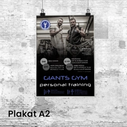 Plakat A2 Połysk / Wodoodporny PVC