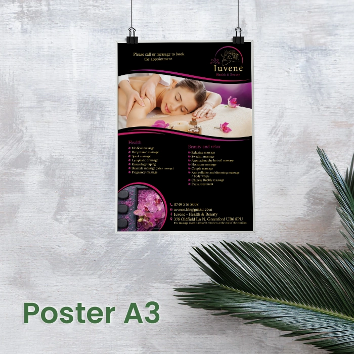 Posters A3 Gloss / Waterproof Posters A3 Gloss / Waterproof