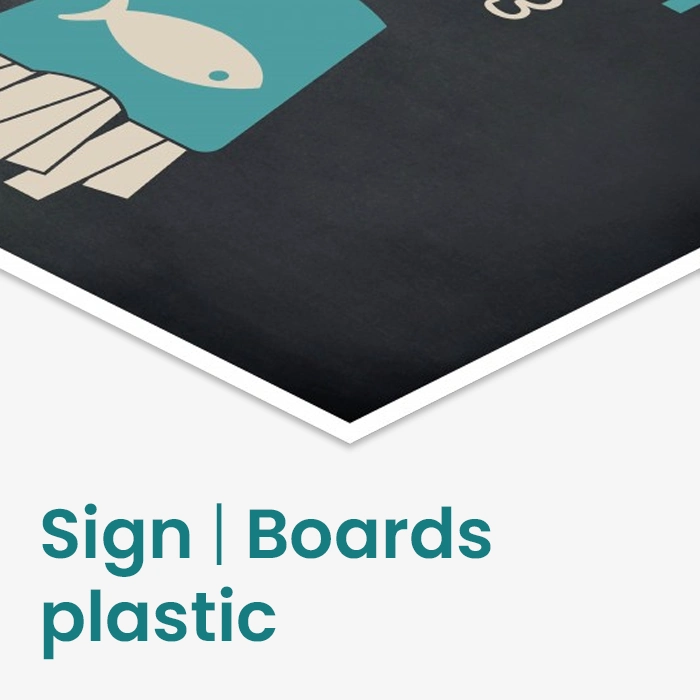 Plastic board | Advertising sign 3mm, 5mm, 10mm