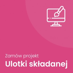 Projekt ulotki składanej