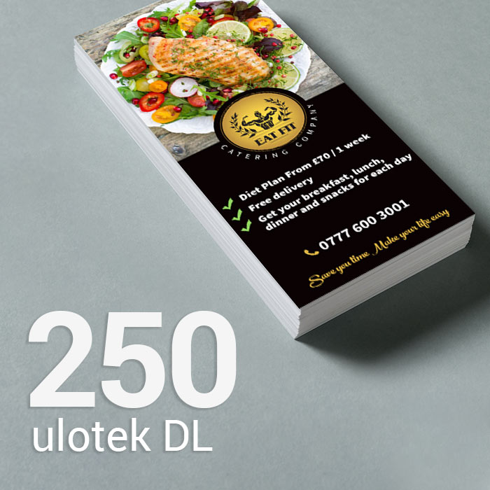 250 Ulotka DL Gloss/Silk