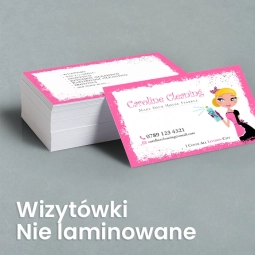 Wizytówki premium nie laminowane