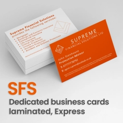 Wizytówki dla Supreme Financial Solutions Ltd