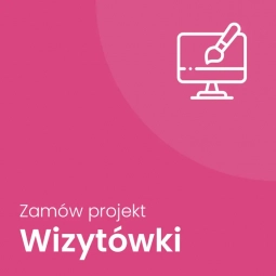 Projekt wizytówki lub karty lojalnościowej